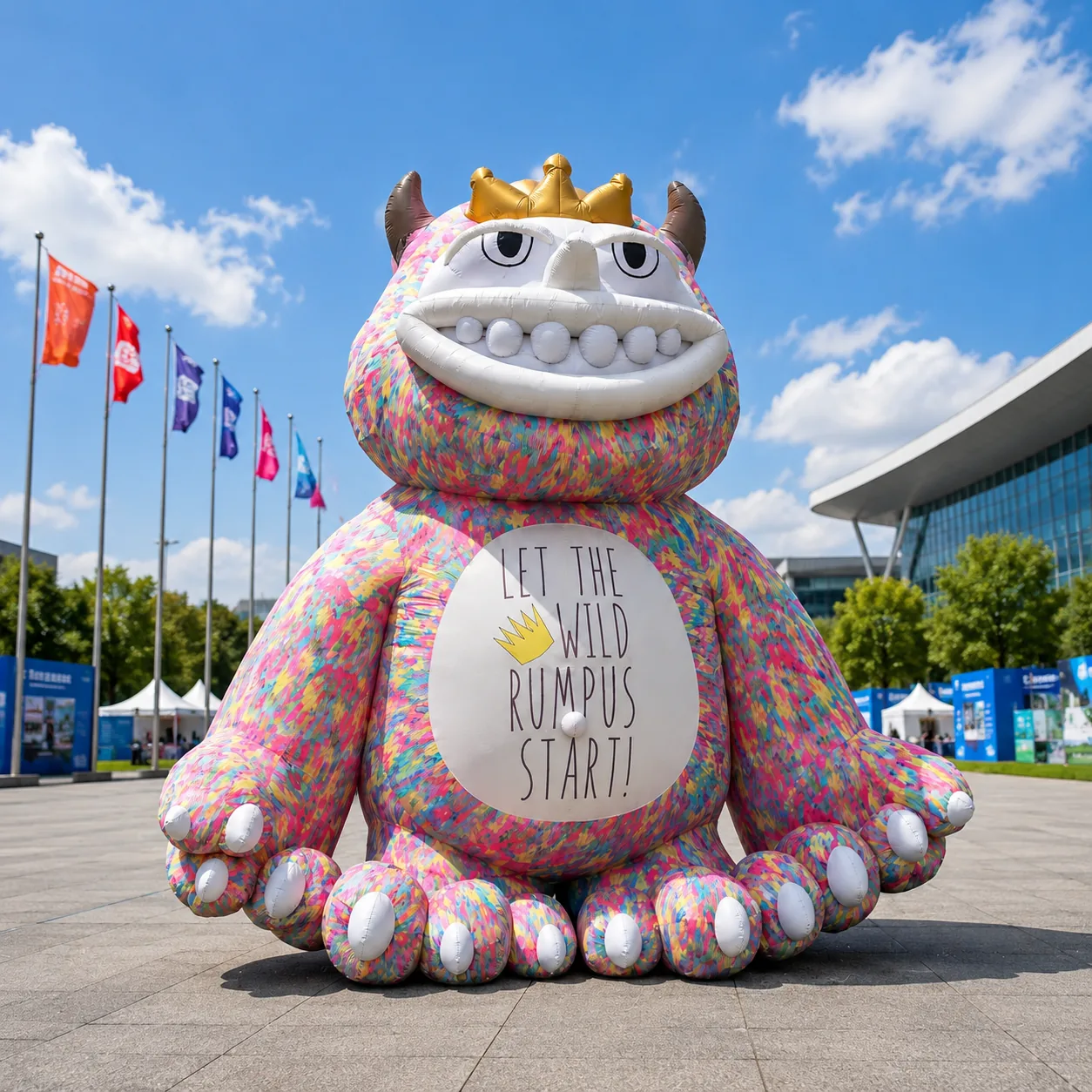 Custom Giant Inflatable Mascot Model